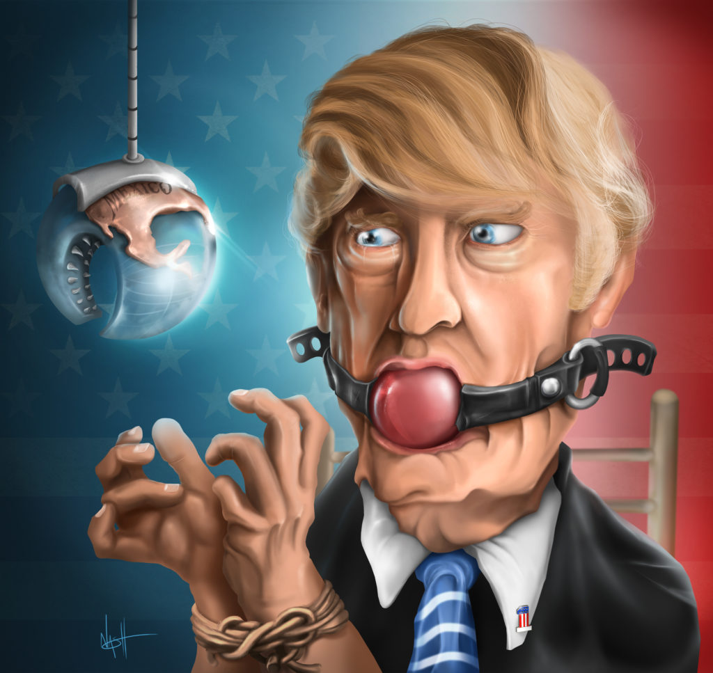 'Donald Chump' Digital Painting